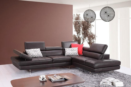 A761 Italian Leather Sectional | J&M - A761 - SKU178551L - image - 23