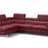 A761 Italian Leather Sectional | J&M | Home Elegance USA