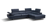 A761 Italian Leather Sectional | J&M | Home Elegance USA