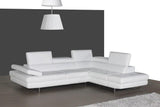 A761 Italian Leather Sectional | J&M | Home Elegance USA