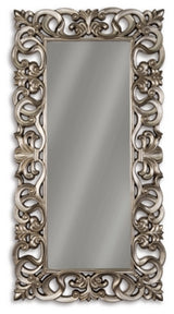 Ashley Antique Silver Finish Lucia Floor Mirror