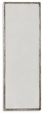 Ashley Antique Pewter Finish Ryandale Floor Mirror | Home Elegance USA