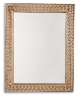 Ashley Washed Brown Belenburg Accent Mirror