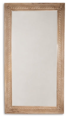 Ashley Washed Brown Belenburg Floor Mirror