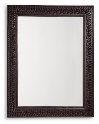 Ashley Dark Brown Balintmore Accent Mirror - A8010275 - Home Elegance USA - 1