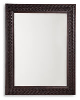 Ashley Dark Brown Balintmore Accent Mirror