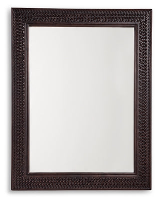 Ashley Dark Brown Balintmore Accent Mirror