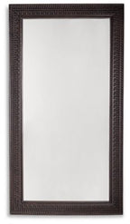 Ashley Dark Brown Balintmore Floor Mirror | Home Elegance USA