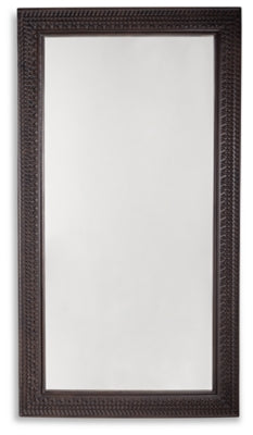 Ashley Dark Brown Balintmore Floor Mirror