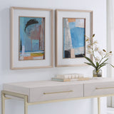 Brilliant Clouds Abstract Prints - Set Of 2 | Uttermost | Home Elegance USA