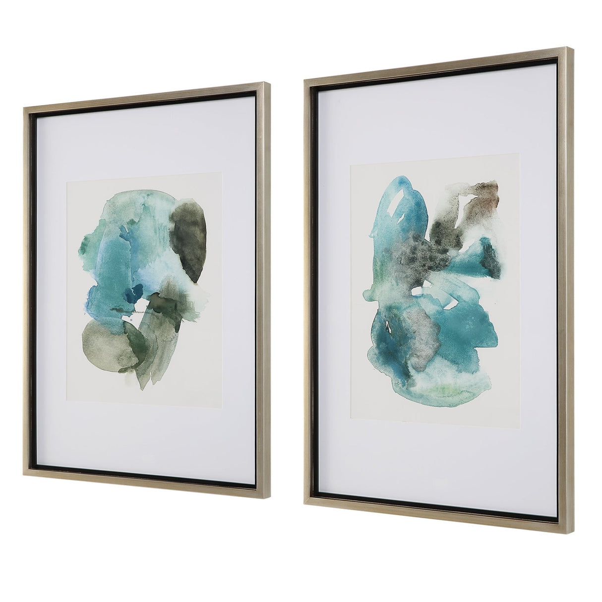 Blueprints Watercolor Prints - Set Of 2 | Uttermost - UM - 32291 - Home Elegance USA - 4