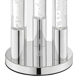 Acrylic Cylinders Table Lamp // 3 Light | Finesse - FN - 1159 - Home Elegance USA - 5