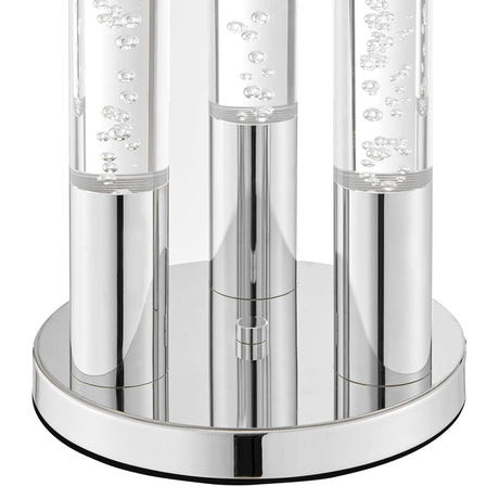 Acrylic Cylinders Table Lamp // 3 Light | Finesse - FN - 1159 - Home Elegance USA - 5