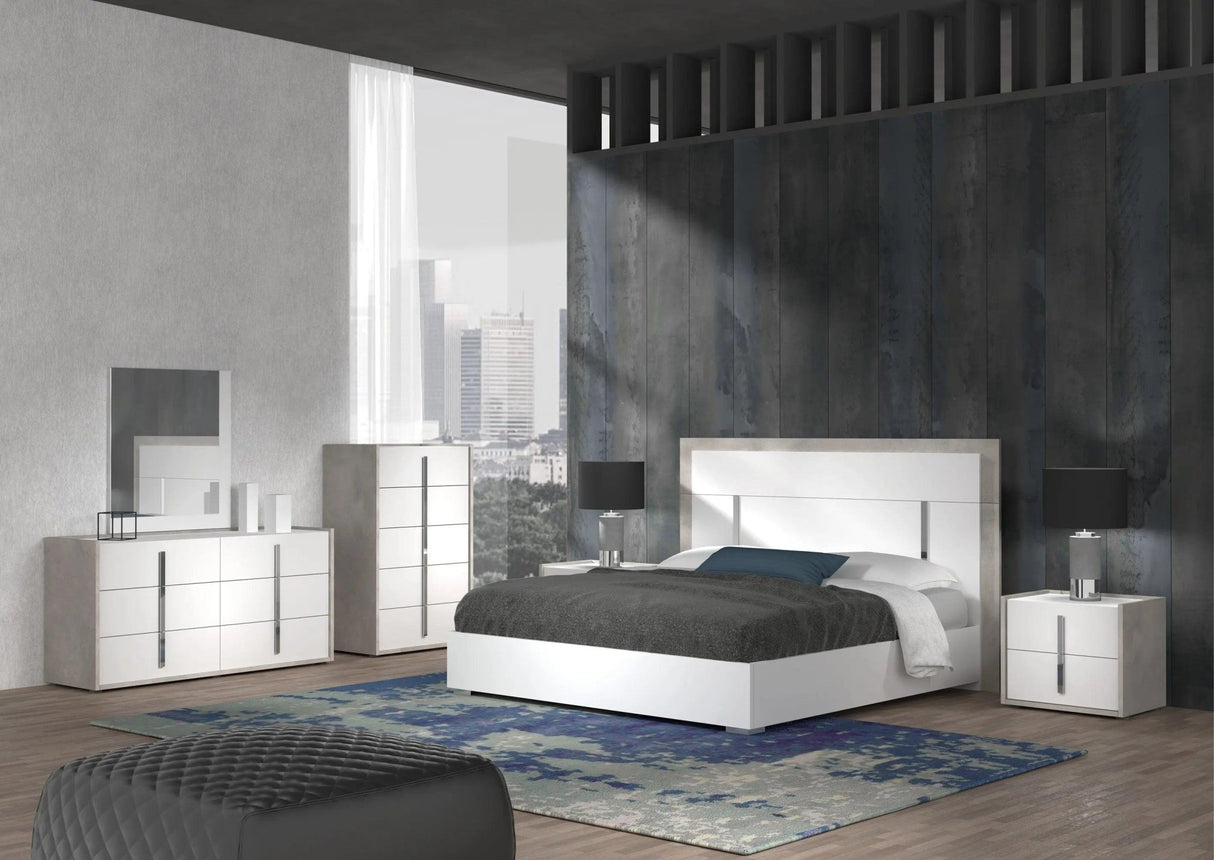 Ada Modern Bedroom Set | J&M - Q,D,M,1N - 17448 - Home Elegance USA - 1