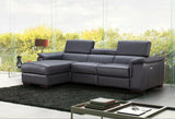 Allegra Premium Leather Sectional | J&M - 18205 - R - Home Elegance USA - 4