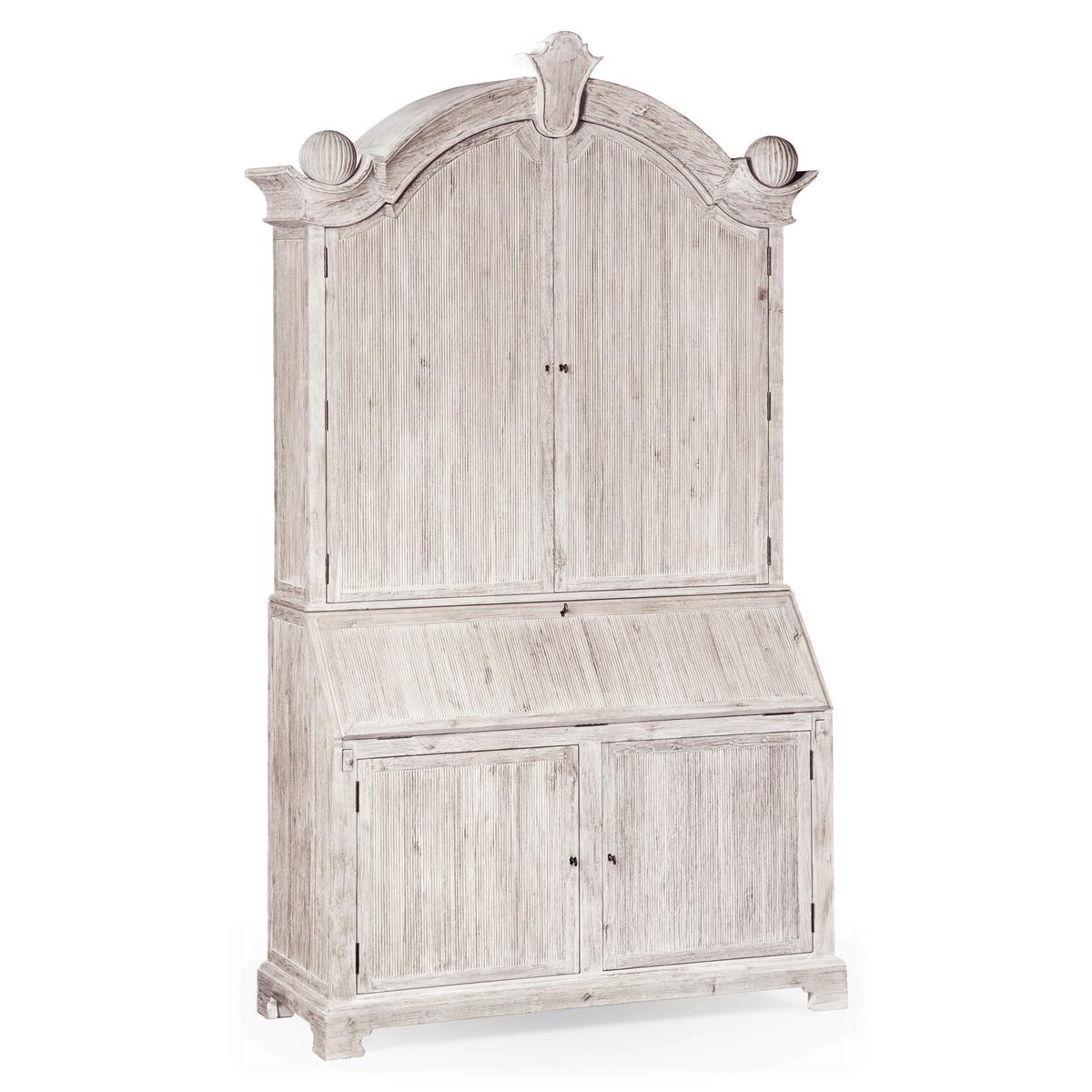 Alnwick Bureau in Washed Acacia Finish | Jonathan Charles Fine Furniture