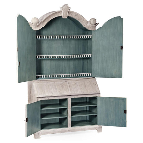 Alnwick Bureau in Washed Acacia Finish | Jonathan Charles Fine Furniture
