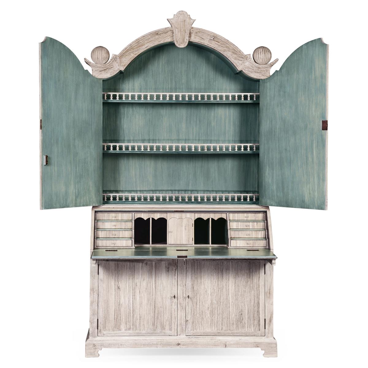 Alnwick Bureau in Washed Acacia Finish | Jonathan Charles Fine Furniture