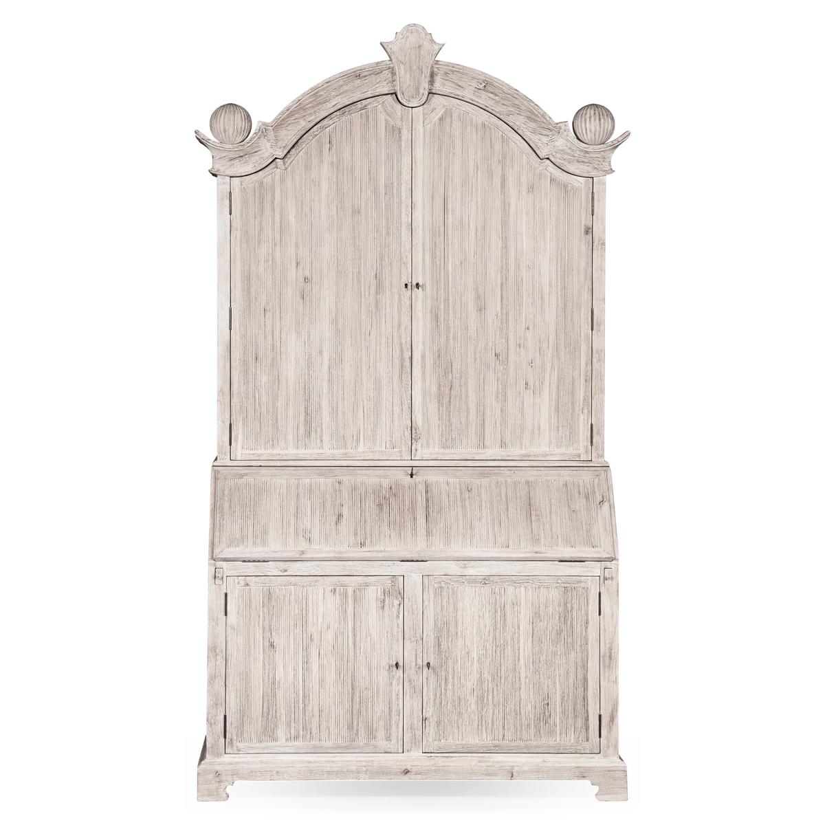 Alnwick Bureau in Washed Acacia Finish | Jonathan Charles Fine Furniture