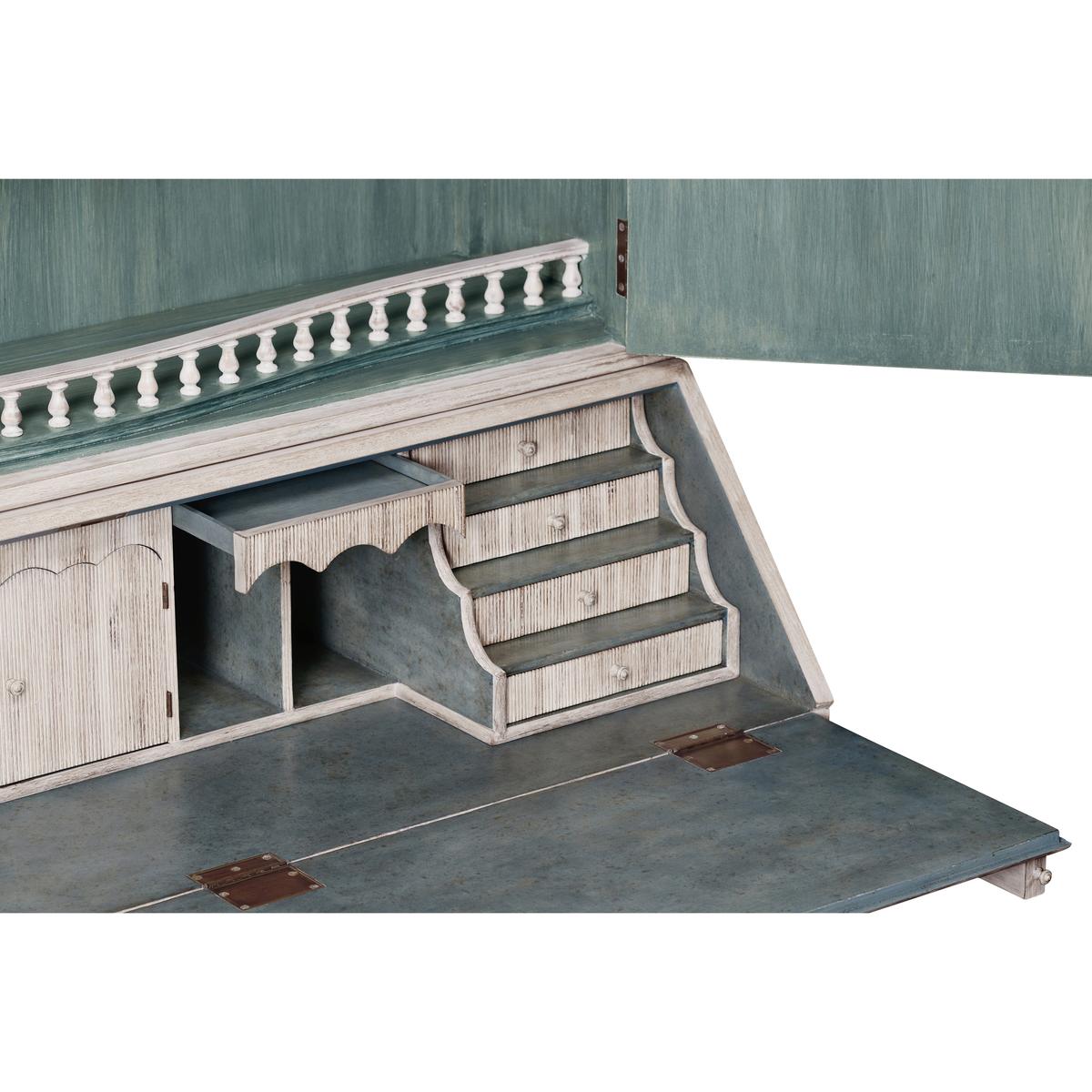 Alnwick Bureau in Washed Acacia Finish | Jonathan Charles Fine Furniture
