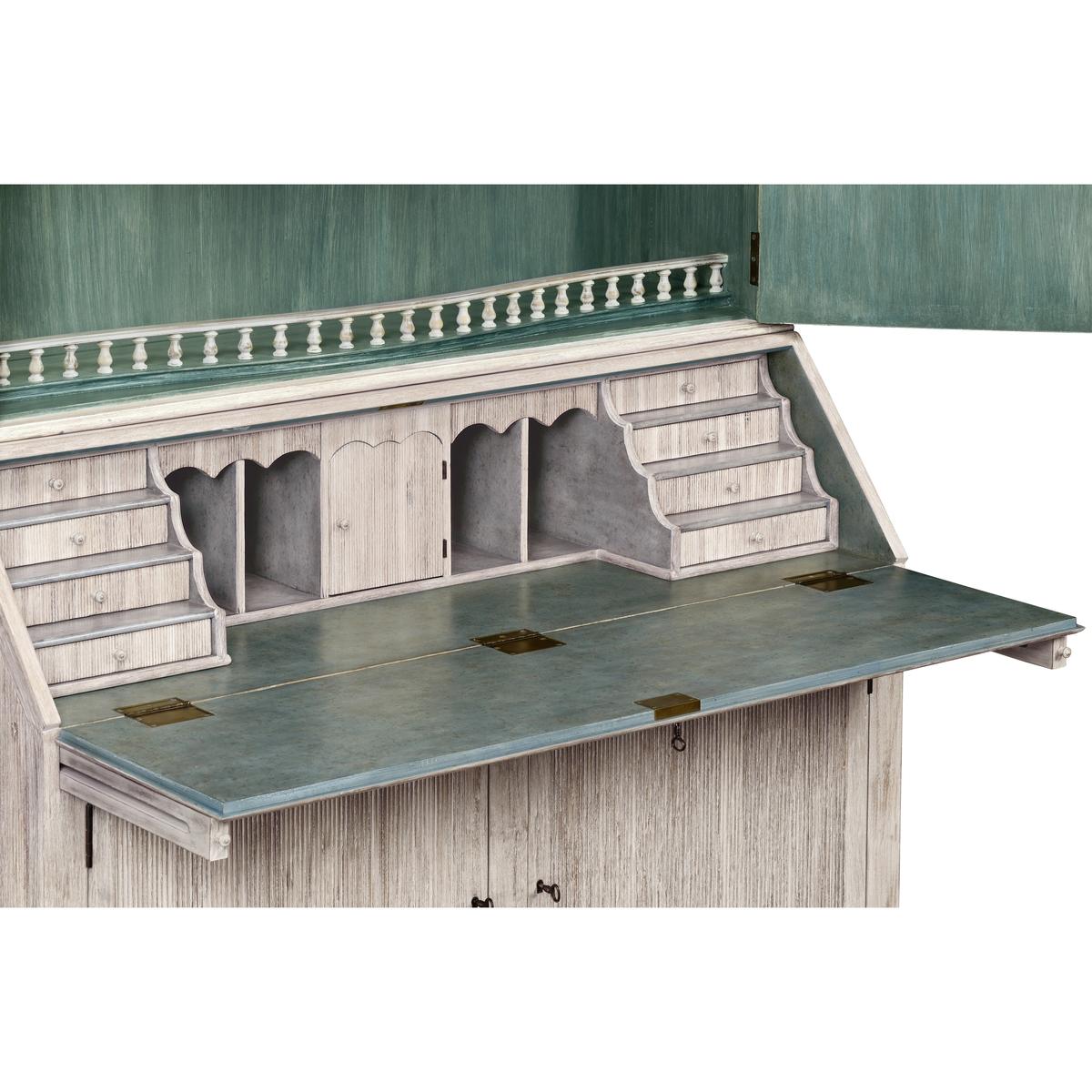 Alnwick Bureau in Washed Acacia Finish | Jonathan Charles Fine Furniture