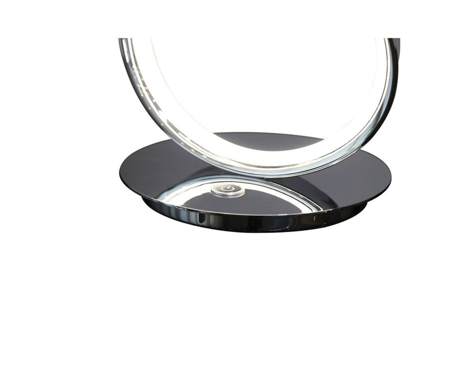 Amsterdam Chrome Table Lamp // Led Strip & Touch Dimmer | Finesse | Home Elegance USA