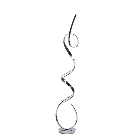 Amsterdam Led Chrome 63" Floor Lamp // Dimmable | Finesse | Home Elegance USA