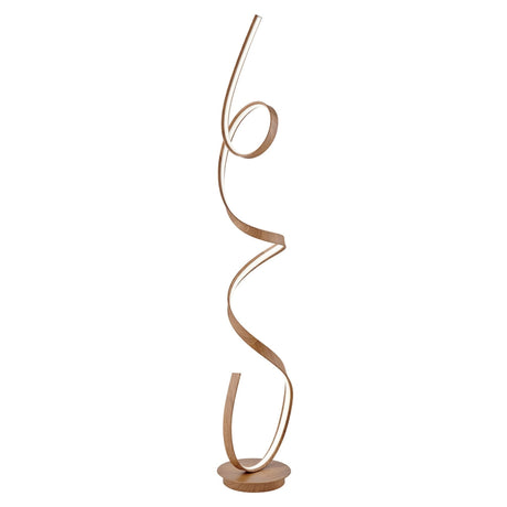 Amsterdam Led Wood 63" Floor Lamp // Dimmable | Finesse | Home Elegance USA