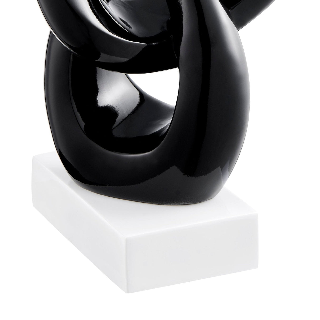 Antilia Abstract Sculpture // Small Black | Finesse - SM - 774 - B - Home Elegance USA - 4