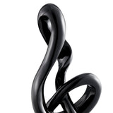 Antilia Abstract Sculpture // Small Black | Finesse - SM - 774 - B - Home Elegance USA - 5