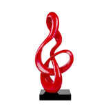 Antilia Abstract Sculpture // Small Red | Finesse - SM - 774 - R - Home Elegance USA - 1