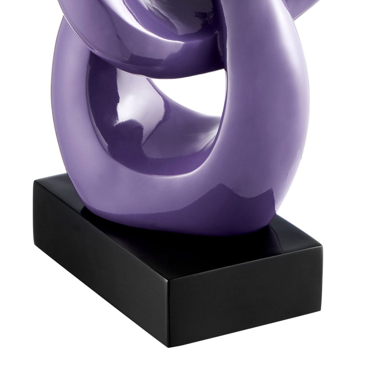 Antilia Abstract Sculpture // Small Violet | Finesse - SM - 774 - V - Home Elegance USA - 5