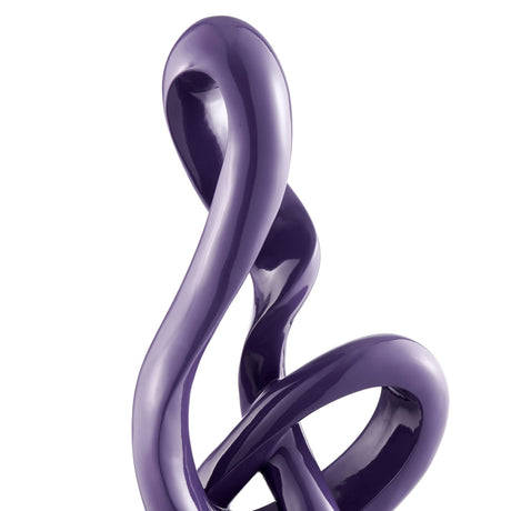 Antilia Abstract Sculpture // Small Violet | Finesse - SM - 774 - V - Home Elegance USA - 6