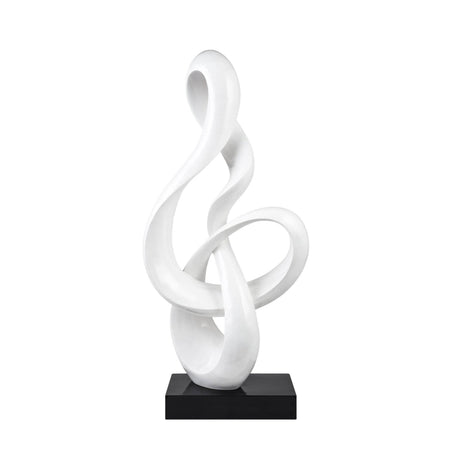 Antilia Abstract Sculpture // Small White | Finesse - SM - 774 - W - Home Elegance USA - 1