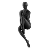 Antoinette Doll Sculpture // Matte Black | Finesse - C - 7025 - MB - Home Elegance USA - 1