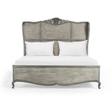 Arlingham King Shelter Bed Chipped Blue Oak | Jonathan Charles Fine Furniture