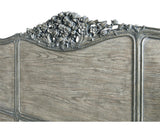 Arlingham King Shelter Bed Chipped Blue Oak | Jonathan Charles Fine Furniture