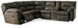 Ashley Canyon Tambo 27802S1 2 - Piece Reclining Sectional - Faux Leather | Home Elegance USA