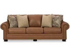 Ashley Caramel Carianna Sofa - Leather | Home Elegance USA
