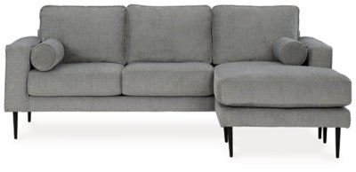Ashley Charcoal Hazela Sofa Chaise - Chenille | Home Elegance USA