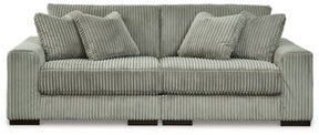 Ashley Fog Lindyn 21105S1 2 - Piece Sectional Sofa - Velvet | Home Elegance USA