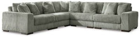 Ashley Fog Lindyn 21105S5 5 - Piece Sectional - Velvet | Home Elegance USA