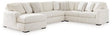 Ashley Ivory Chessington 61904S3 4 - Piece Sectional with Chaise | Home Elegance USA