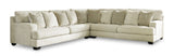 Ashley Parchment Rawcliffe 19604S1 3-Piece Sectional - Chenille - Home Elegance USA