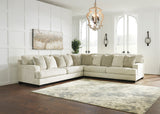 Ashley Parchment Rawcliffe 19604S1 3-Piece Sectional - Chenille - Home Elegance USA