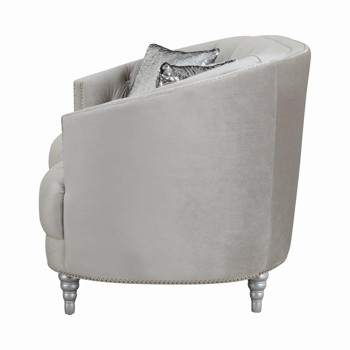Avonlea Sofa, Loveseat And Chair Grey By Coaster Furniture - Home Elegance USA