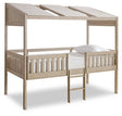 Ashley Two - tone Wrenalyn B081B3 Twin Loft Bed | Home Elegance USA