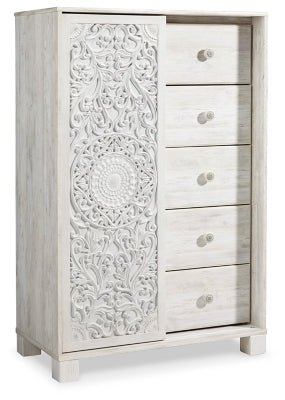 Ashley Whitewash Paxberry Dressing Chest - B181 - 48 - Home Elegance USA - 1