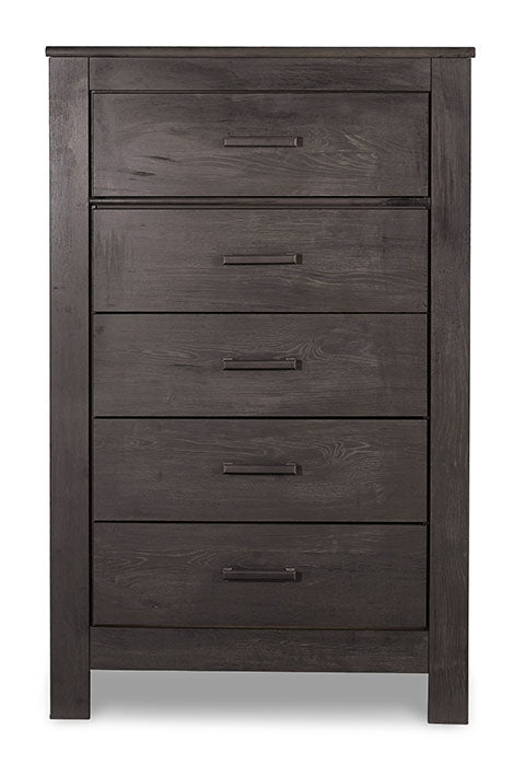 Charcoal Brinxton Five Drawer Chest | Ashley - Home Elegance USA