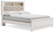 Ashley White Altyra B2640B20 Queen Panel Bookcase Bed | Home Elegance USA